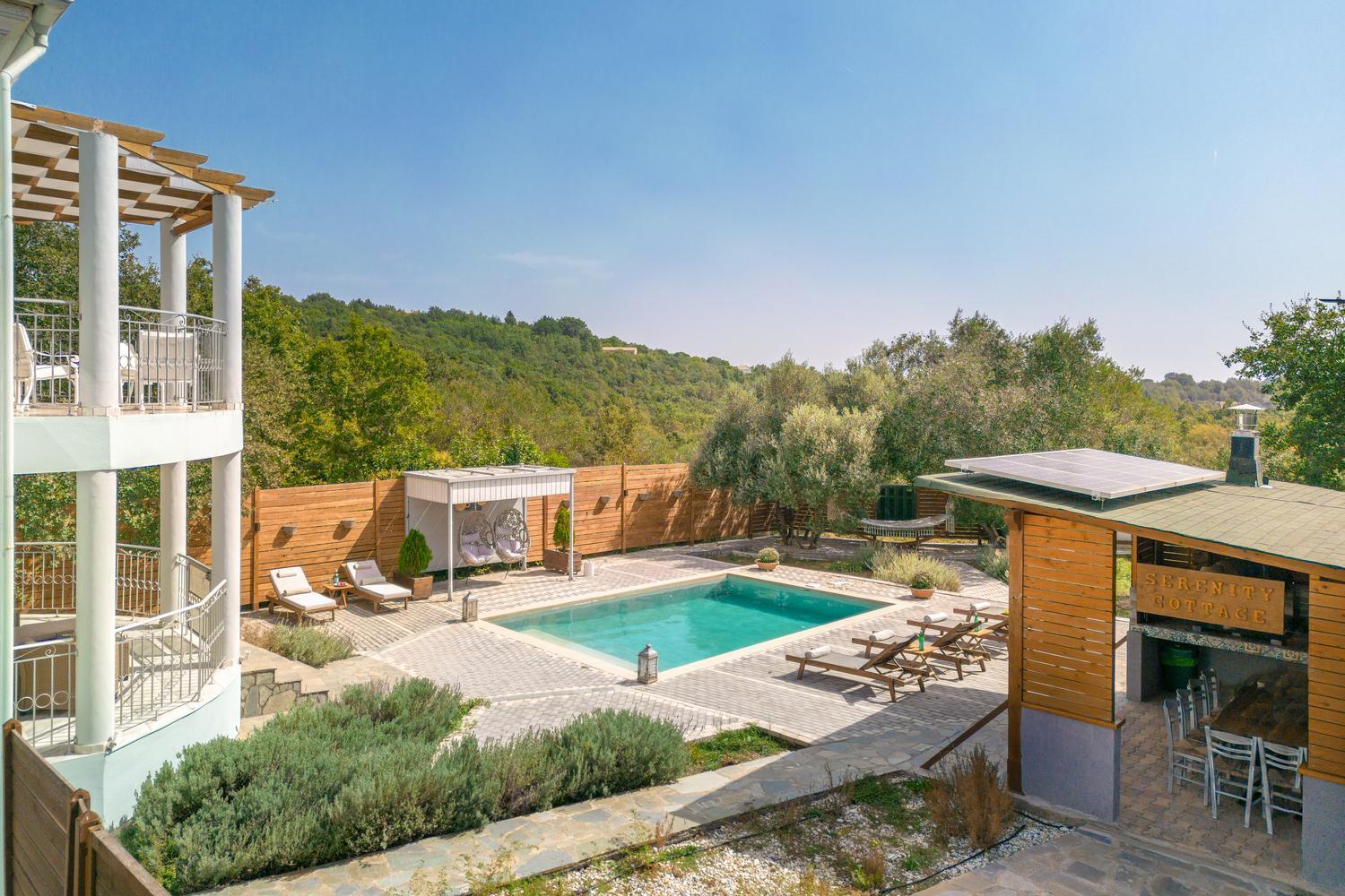 Villa Serenity - Off Grid Villa Pouládes Exterior photo