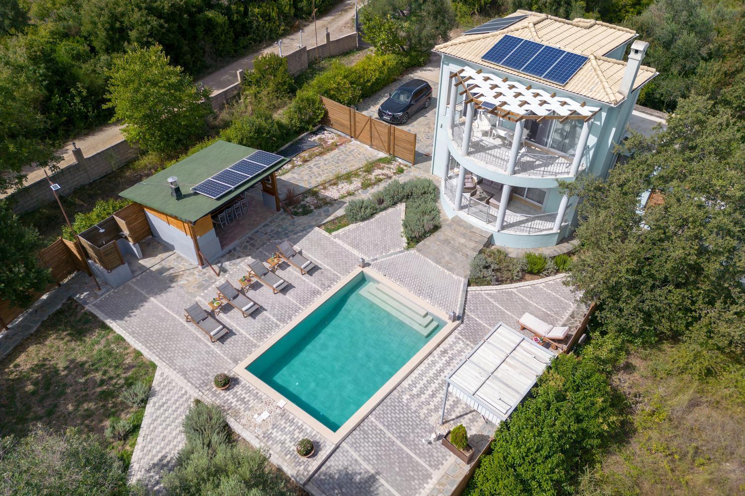 Villa Serenity - Off Grid Villa Pouládes Exterior photo