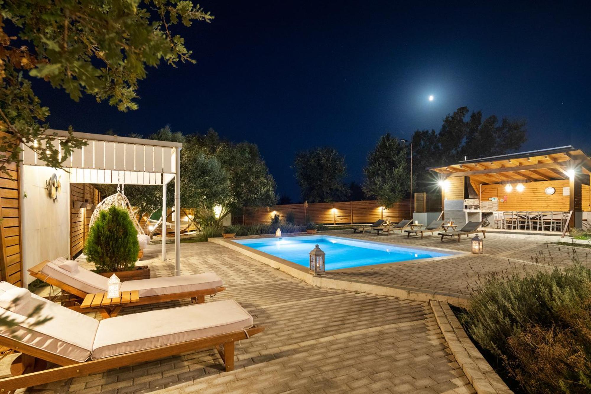 Villa Serenity - Off Grid Villa Pouládes Exterior photo
